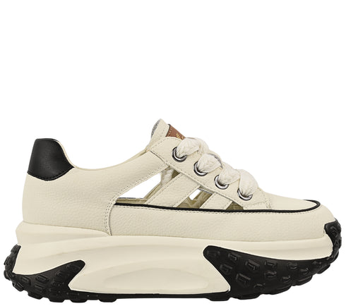 Pantofi sport, dama, ADA SHOES, 9071 alb, piele naturala