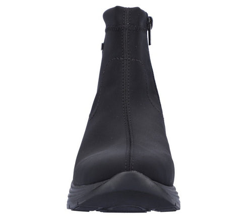 Ghete sport, dama, REMONTE, D6677-03 negru, textil