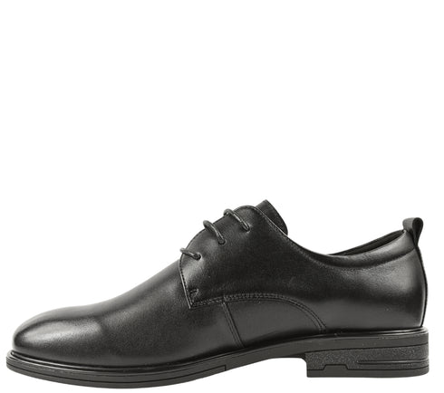 Pantofi casual, barbati, OTTER, E670004A negru, piele naturala