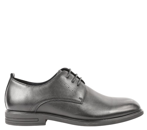 Pantofi eleganti, barbati, OTTER, E650033A negru, piele naturala