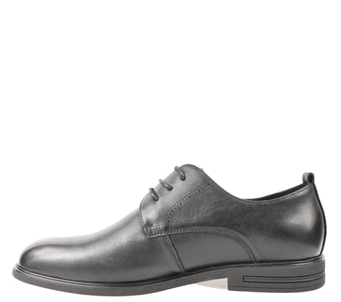 Pantofi eleganti, barbati, OTTER, E650033A negru, piele naturala