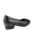 Pantofi casual, dama, ADA SHOES, 9816-90 negru, piele naturala, cu toc