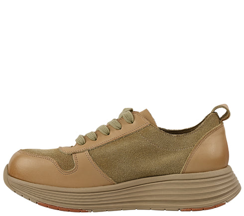 Pantofi sport, dama, ADA SHOES, 16-2 bej, piele naturala