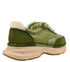 Pantofi sport, dama, FRANCO GERARDO, KM 5502 verde, piele naturala
