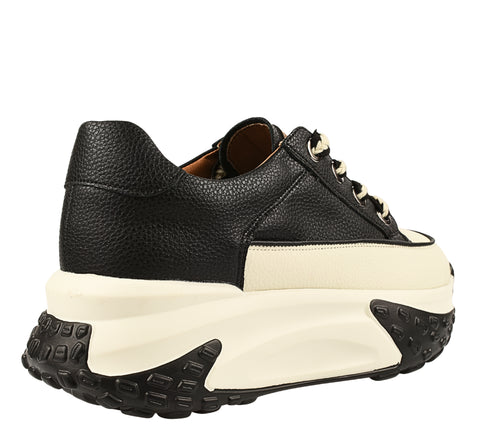 Pantofi sport, dama, FRANCO GERARDO, KM 9071 negru, piele naturala
