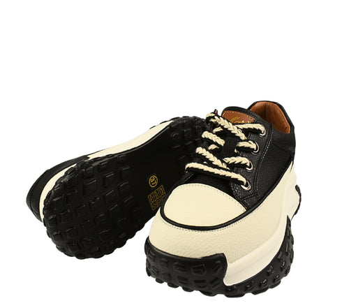 Pantofi sport, dama, FRANCO GERARDO, KM 9071 negru, piele naturala