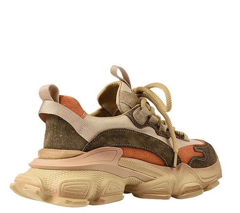 Pantofi sport, dama, FRANCO GERARDO, Y5758 bej, piele naturala