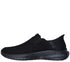 Pantofi sport, barbati, SKECHERS SLIP-INS SLADE DEACON 210887-BBK negru, textil