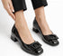 Pantofi eleganti, dama, ADA SHOES, 2321-91 negru, piele lacuita, cu toc