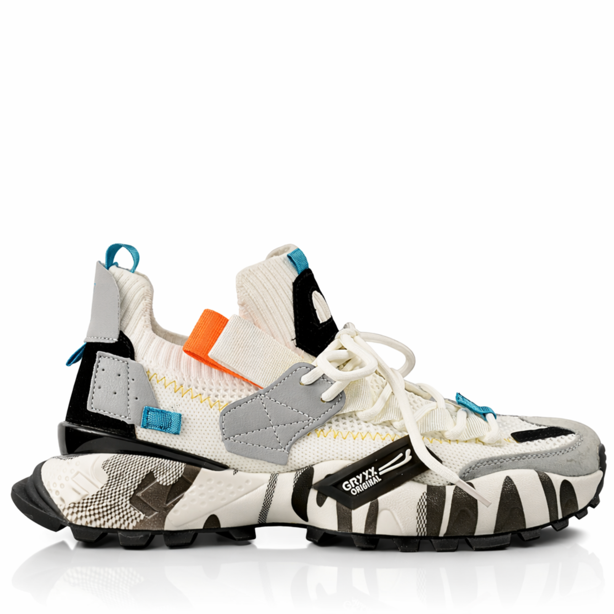 Pantofi sport bărbați GRYXX alb, textil, confort casual – ada-shoes.ro