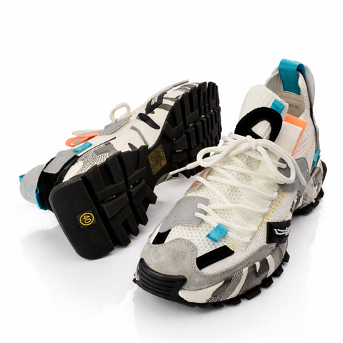 Pantofi sport, barbati, GRYXX, 4S18159H alb, textil