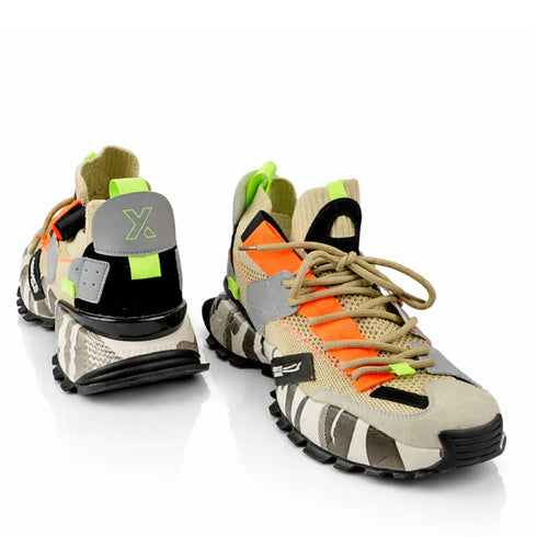 Pantofi sport, barbati, GRYXX, 4S18159J bej, textil