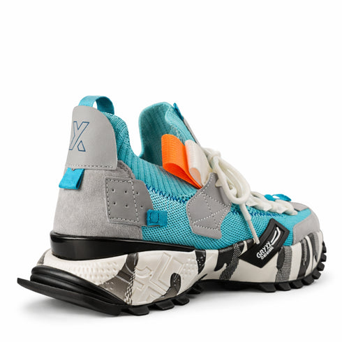 Pantofi sport, barbati, GRYXX, 4S18159K albastru, textil