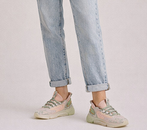 Pantofi sport, dama, GRYXX, 21016A roz, textil