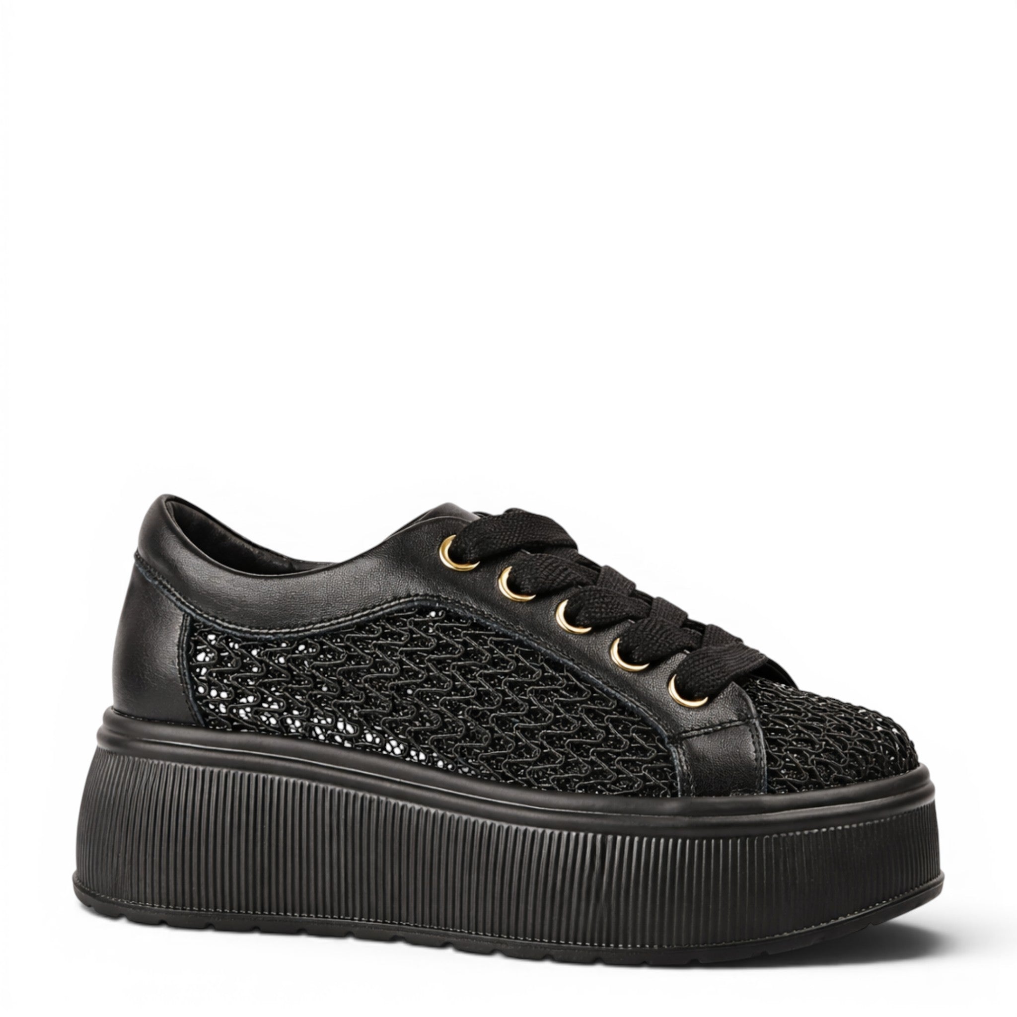 brunt ハーモニー 25 black Pantofi sport damă GRYXX negri, textil, confortabili casual – ada