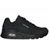 Pantofi sport, dama, SKECHERS Uno Stand On Air 73690-BBK negru, piele ecologica