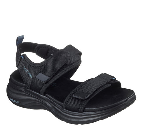 Sandale sport, dama, SKECHERS YOGA FOAM 120009-BLK, negru