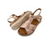 Sandale casual, dama, ANNA VIOTTI, D20-H2987, roz sidef, piele naturala
