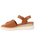 Sandale casual, dama, ANNA VIOTTI, D22-L1060 maro, piele naturala