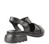 Sandale casual, dama, ANNA VIOTTI, D47-1090 negru, piele naturala
