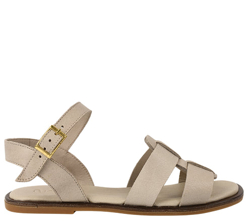 Sandale casual, dama, ANNA VIOTTI, D58-2316 gri, piele naturala