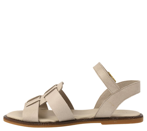 Sandale casual, dama, ANNA VIOTTI, D58-2316 gri, piele naturala