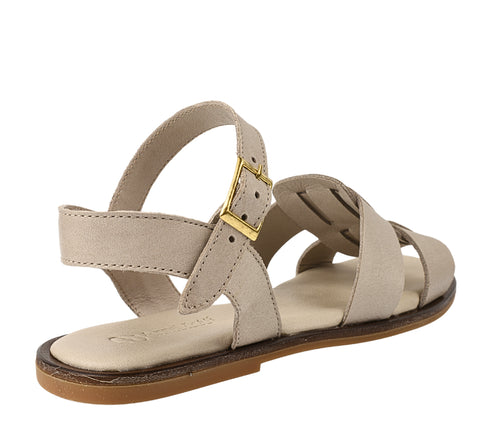 Sandale casual, dama, ANNA VIOTTI, D58-2316 gri, piele naturala