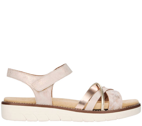 Sandale casual, dama,REMONTE, D2058-31 roz, piele ecologica