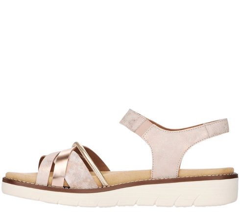 Sandale casual, dama,REMONTE, D2058-31 roz, piele ecologica