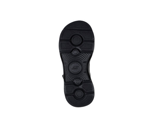 Sandale sport, dama, SKECHERS GO WALK ARCH FIT 2.0 140874-BBK negru, textil