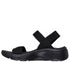Sandale sport, dama, SKECHERS GO WALK ARCH FIT 2.0 140874-BBK negru, textil