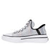 Tenisi sport, dama, SKECHERS SLIP-INS SNOOP ONE– DISCO SNOOP, 186006-SMLT, argintiu, textil