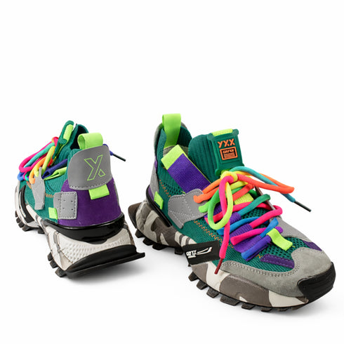 Pantofi sport, dama, GRYXX, 4S18160B verde, textil