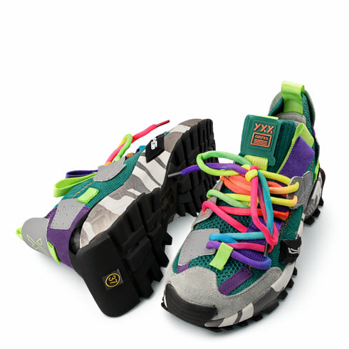 Pantofi sport, dama, GRYXX, 4S18160B verde, textil