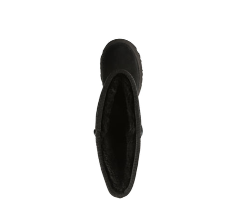 Cizme sport, dama, ANNA VIOTTI, D113-8, negru, piele intoarsa