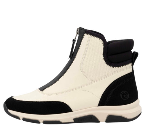 Gheata casual, dama, REMONTE, D1S72-60 bej, piele naturala