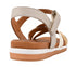 Sandale casual, dama, ANNA VIOTTI, 2478 gri, piele naturala