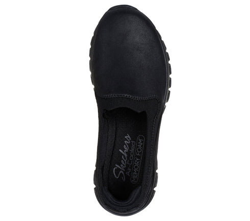 Espadrile sport, dama, SKECHERS GRACEFUL LEANING I 100703-BBK negru, sintetic