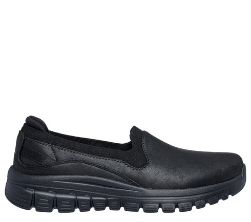 Espadrile sport, dama, SKECHERS GRACEFUL LEANING I 100703-BBK negru, sintetic