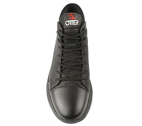 Ghete sport, barbati, OTTER, V230002 negru, piele naturala