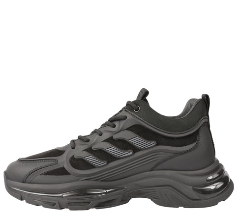 Pantofi sport, barbati, OTTER, WG50034B negru, textil