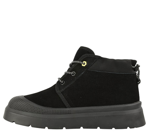 Ghete casual, dama, FEELING, UG-1 negru, piele intoarsa