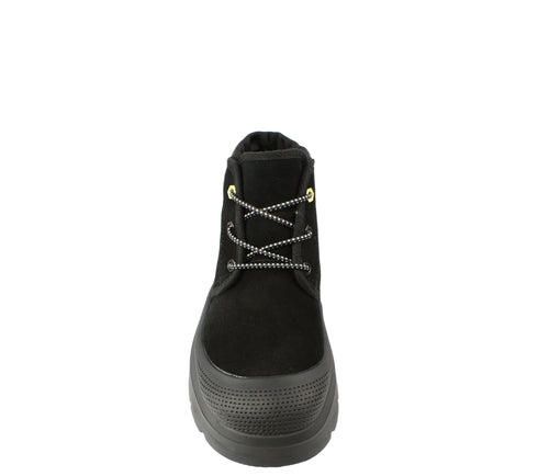 Ghete casual, dama, FEELING, UG-1 negru, piele intoarsa