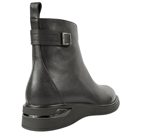 Ghete elegante, dama, EPICA, JY70016A negru, piele naturala