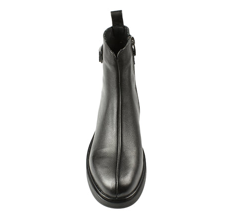 Ghete elegante, dama, EPICA, JY70016A negru, piele naturala