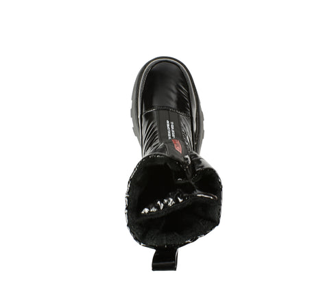 Ghete casual, dama, FEELING, 9917 negru, piele ecologica