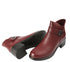 Ghete casual, dama, FORMAZIONE, 2915Q07 bordo, piele naturala