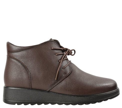 Ghete casual, dama, STEPHANO, 3521 maro, piele naturala