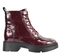 Ghete casual, dama, STEPHANO, 65561 bordo, piele lacuita