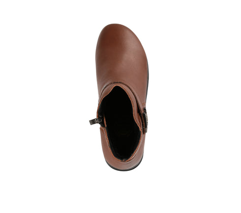 Ghete casual, dama, FORMAZIONE, 8130 maro, piele naturala